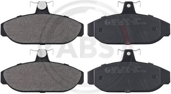 Brake Pad Set, disc brake 36505