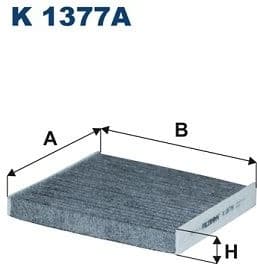 Filter, cabin air K1377A
