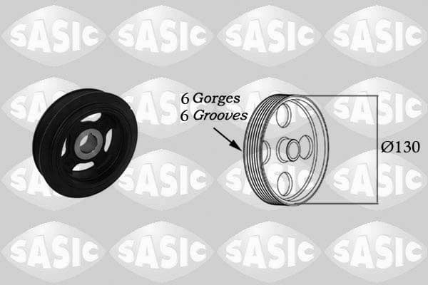 Belt Pulley, crankshaft 2156049