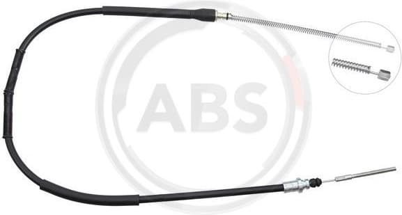 Cable Pull, parking brake K19407