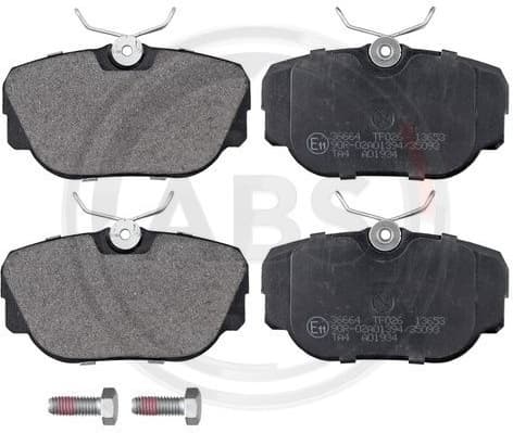 Brake Pad Set, disc brake 36664