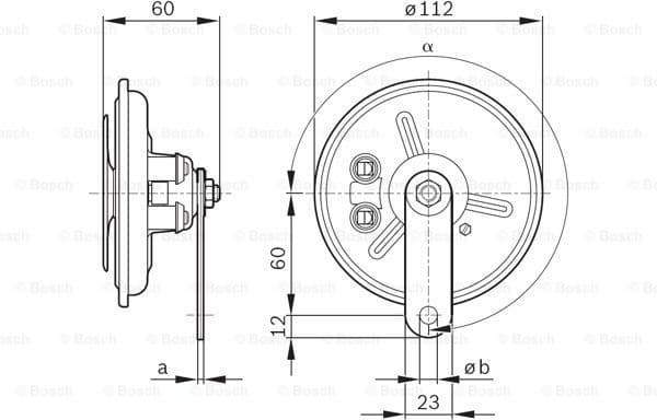 Signal Horn 0986320302 - image 2