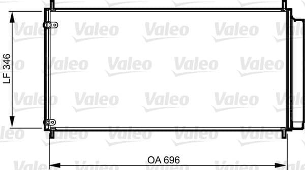 Condenser, air conditioning 814205