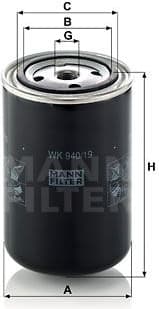 Fuel Filter WK940/19