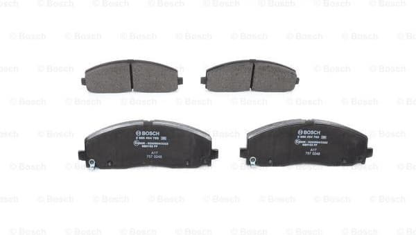 Brake Pad Set, disc brake 0986494769 - image 3