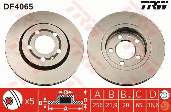 Brake Disc DF4065