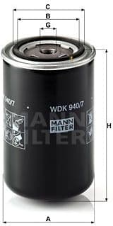 Fuel Filter WDK940/7