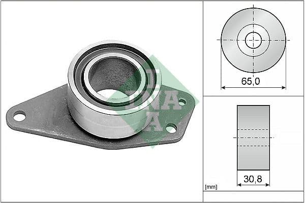 Deflection Pulley/Guide Pulley, timing belt 532022210