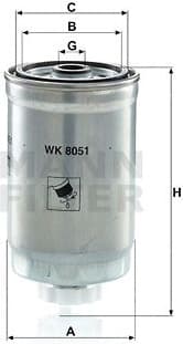 Fuel Filter WK8051