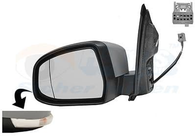 Exterior Mirror * HAGUS * 1866807 - image 2