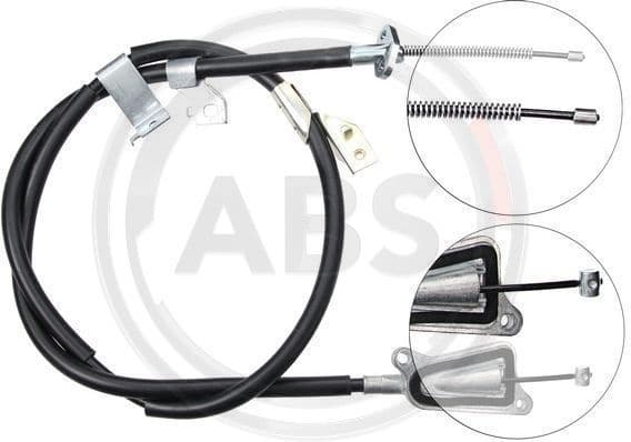 Cable Pull, parking brake K19868