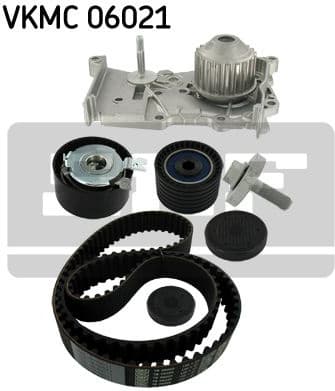 Water Pump & Timing Belt Kit SKF VKMC 06021