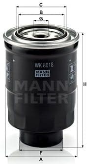 Fuel Filter WK8018X