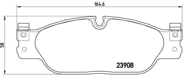 Brake Pad Set, disc brake PRIME LINE P36021