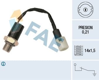 Oil Pressure Switch 12510