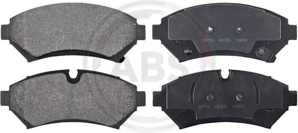 Brake Pad Set, disc brake 38753