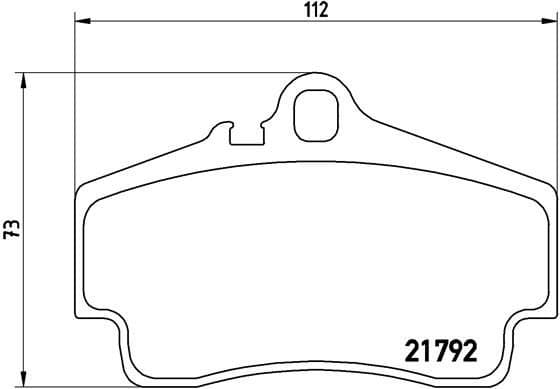 Brake Pad Set, disc brake PRIME LINE P65008