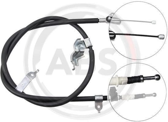 Cable Pull, parking brake K16597