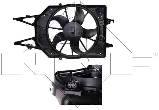 Fan, engine cooling 47043 - image 2
