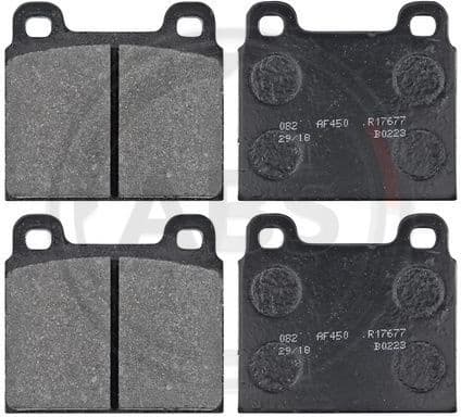 Brake Pad Set, disc brake A.B.S. 36025/1