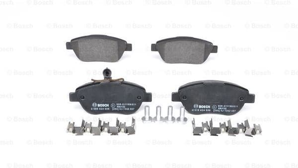 Brake Pad Set, disc brake 0986424596