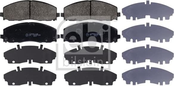 Brake Pad Set, disc brake 116061