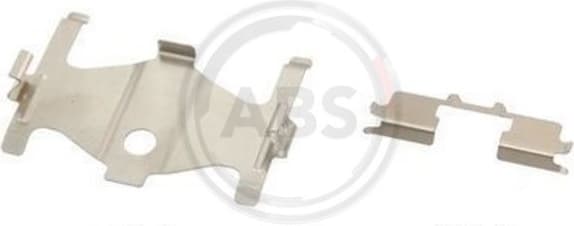 Accessory Kit, disc brake pad 1710Q