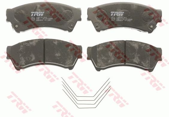 Brake Pad Set, disc brake COTEC GDB3501 - image 2
