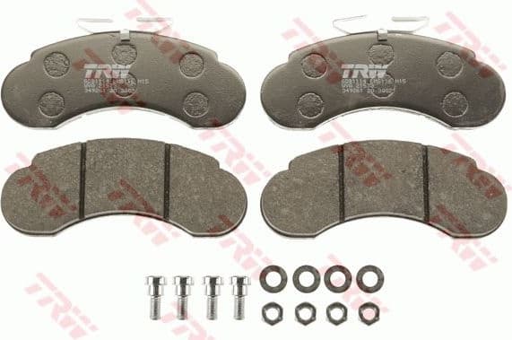 Brake Pad Set, disc brake GDB1114 - image 2