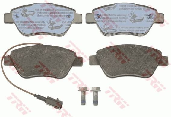 Brake Pad Set, disc brake COTEC GDB1590 - image 2