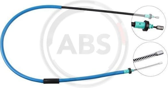 Cable Pull, parking brake K19717