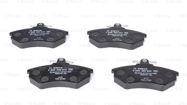 Brake Pad Set, disc brake 0986460943 - image 6