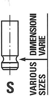 Valve exhaust R6342/RNT