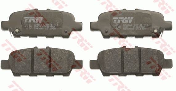 Brake Pad Set, disc brake COTEC GDB3508 - image 2