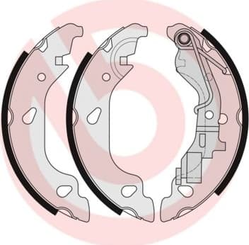 Brake Shoe Set ESSENTIAL LINE S23521