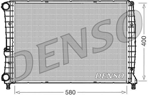 Radiator, engine cooling DRM01002