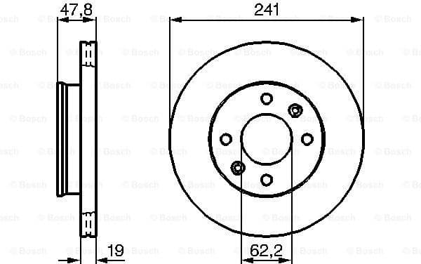 Brake Disc 0986479206 - image 5