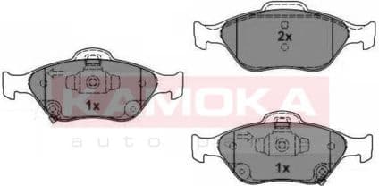 Brake pads front JQ1013780