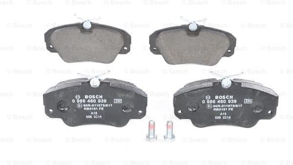 Brake Pad Set, disc brake 0986460939
