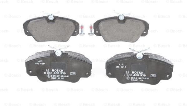 Brake Pad Set, disc brake 0986460939 - image 3