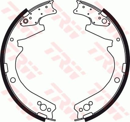 Brake Shoe Set GS8703 - image 2