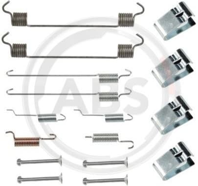Accessory Kit, brake shoes 0005Q