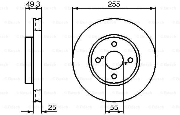 Brake Disc 0986479085 - image 5