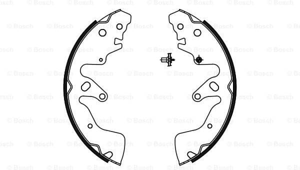 Brake Shoe Set 0986487756