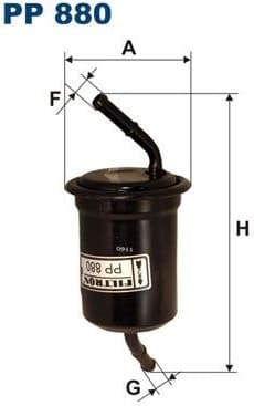Fuel Filter PP880