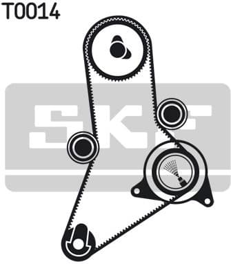 Timing Belt Kit VKMA 02382 - image 2
