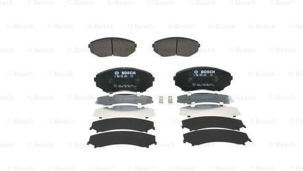 Brake Pad Set, disc brake 0986494204