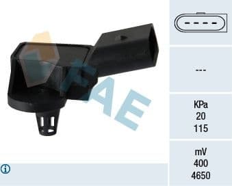 Pressure Sensor, brake booster 15090