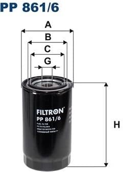 Fuel Filter PP861/6