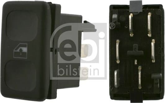 Switch, window regulator febi Plus 14080